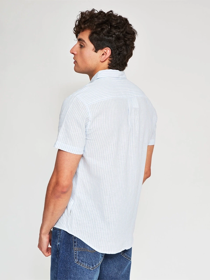 CAMISA HOMBRE PEPE JEANS ALGODÓN MANGA CORTA - 2
