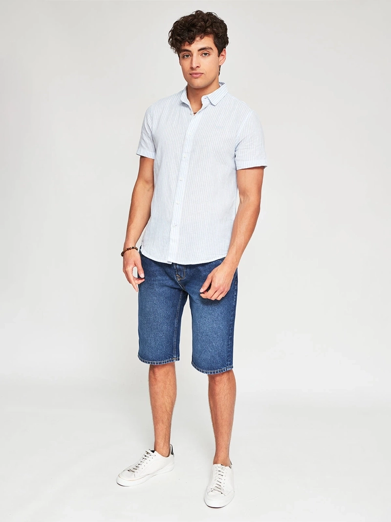 CAMISA HOMBRE PEPE JEANS ALGODÓN MANGA CORTA - 4
