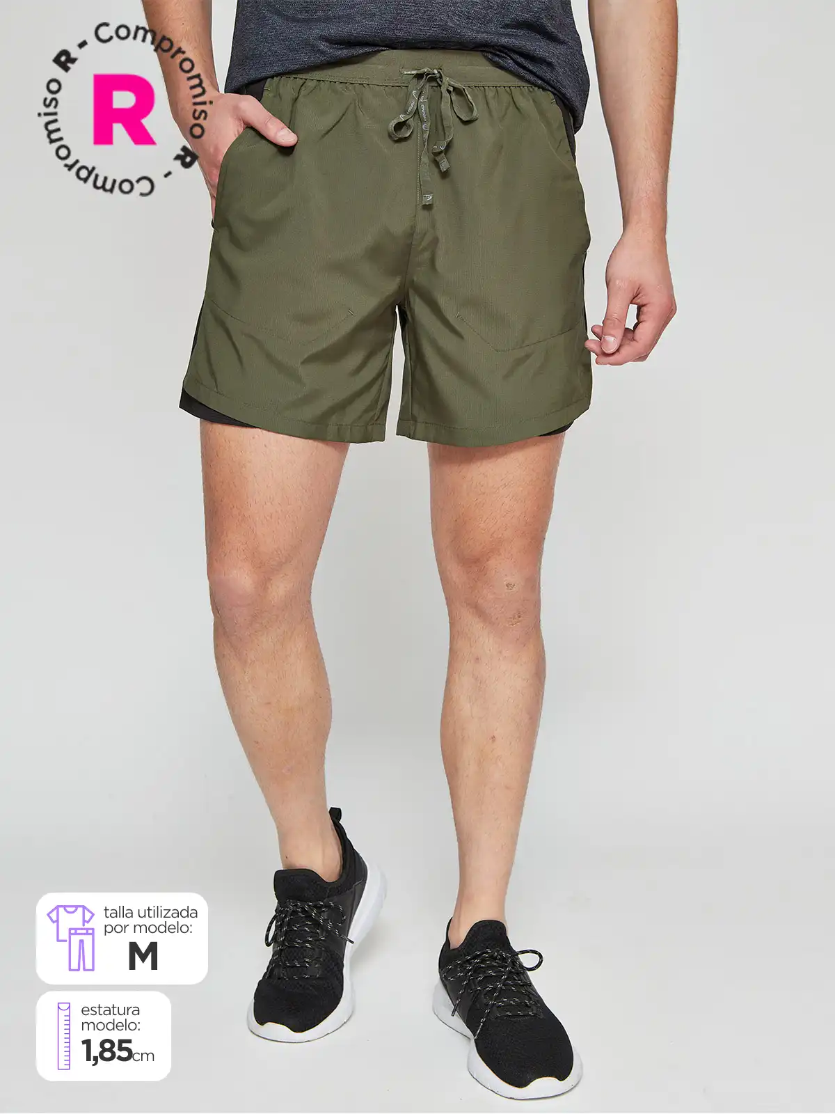 SHORT HOMBRE HEAD 2 EN 1 - 1