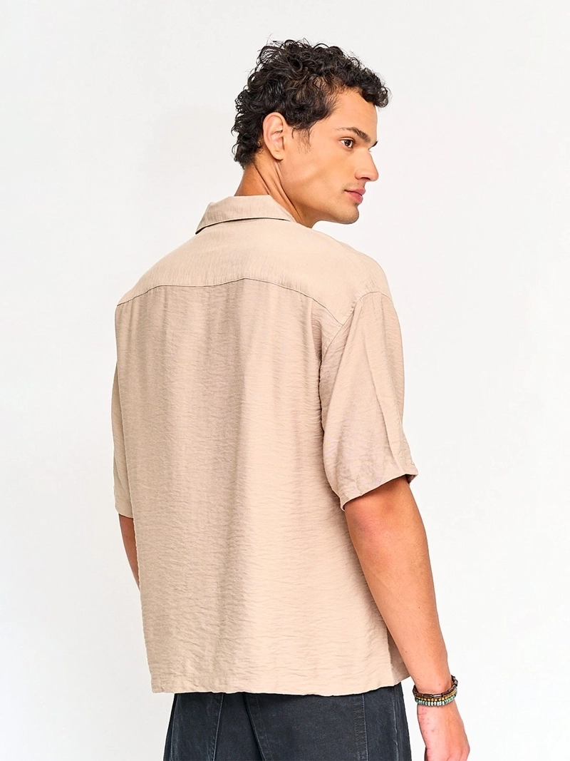 CAMISA HOMBRE INDEX MANGA CORTA OVERSIZE - 2