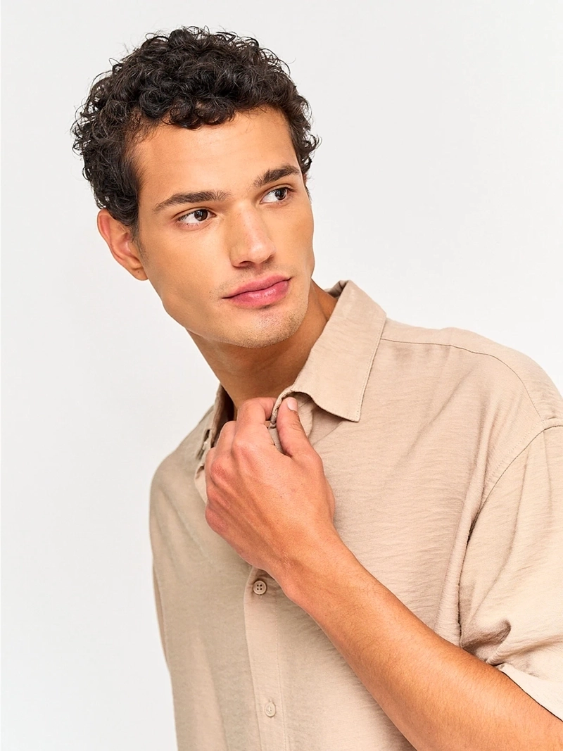 CAMISA HOMBRE INDEX MANGA CORTA OVERSIZE - 3