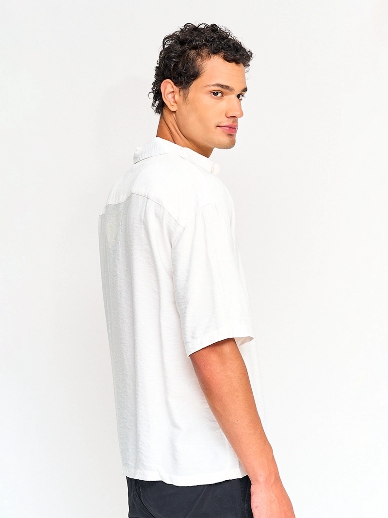 CAMISA HOMBRE INDEX MANGA CORTA OVERSIZE - 2