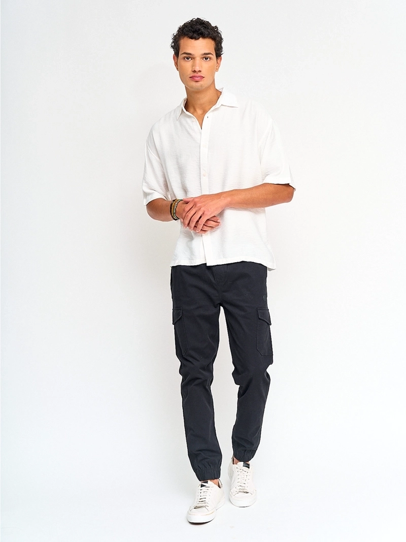 CAMISA HOMBRE INDEX MANGA CORTA OVERSIZE - 4