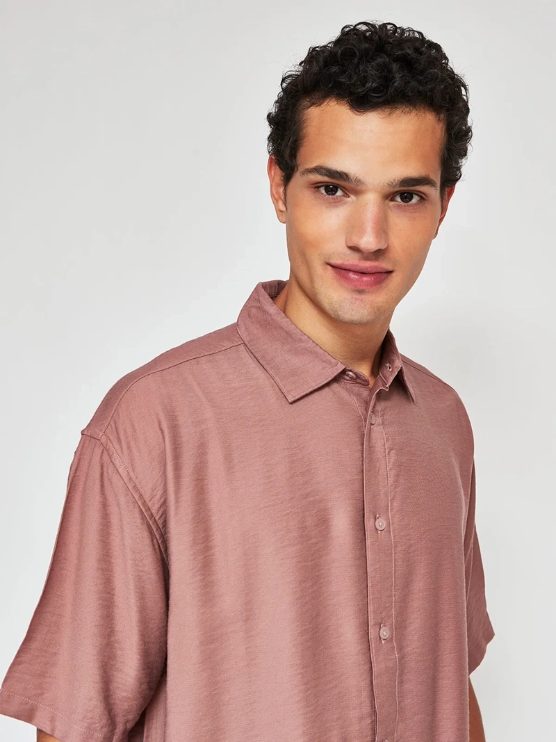 CAMISA HOMBRE INDEX MANGA CORTA OVERSIZE - 3