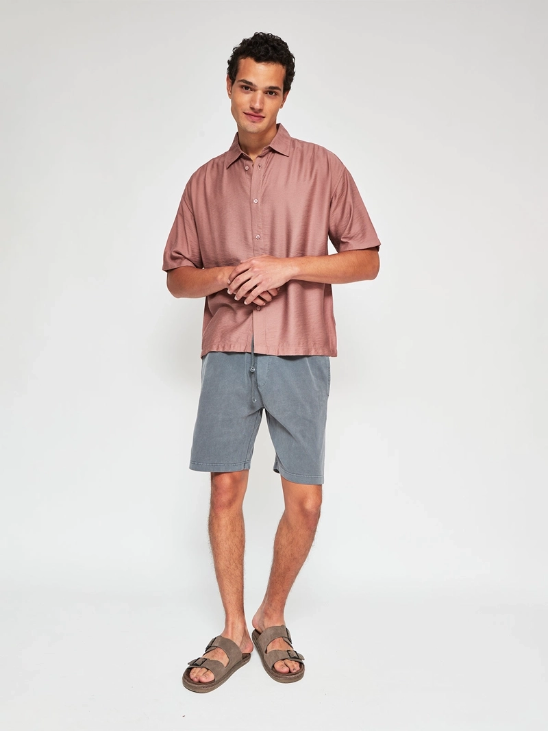 CAMISA HOMBRE INDEX MANGA CORTA OVERSIZE - 4