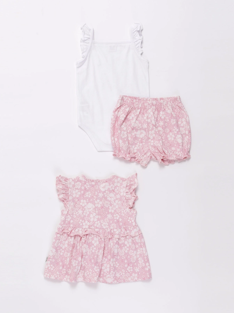 CONJUNTO ALGODÓN NIÑA BABY HARVEST - 2