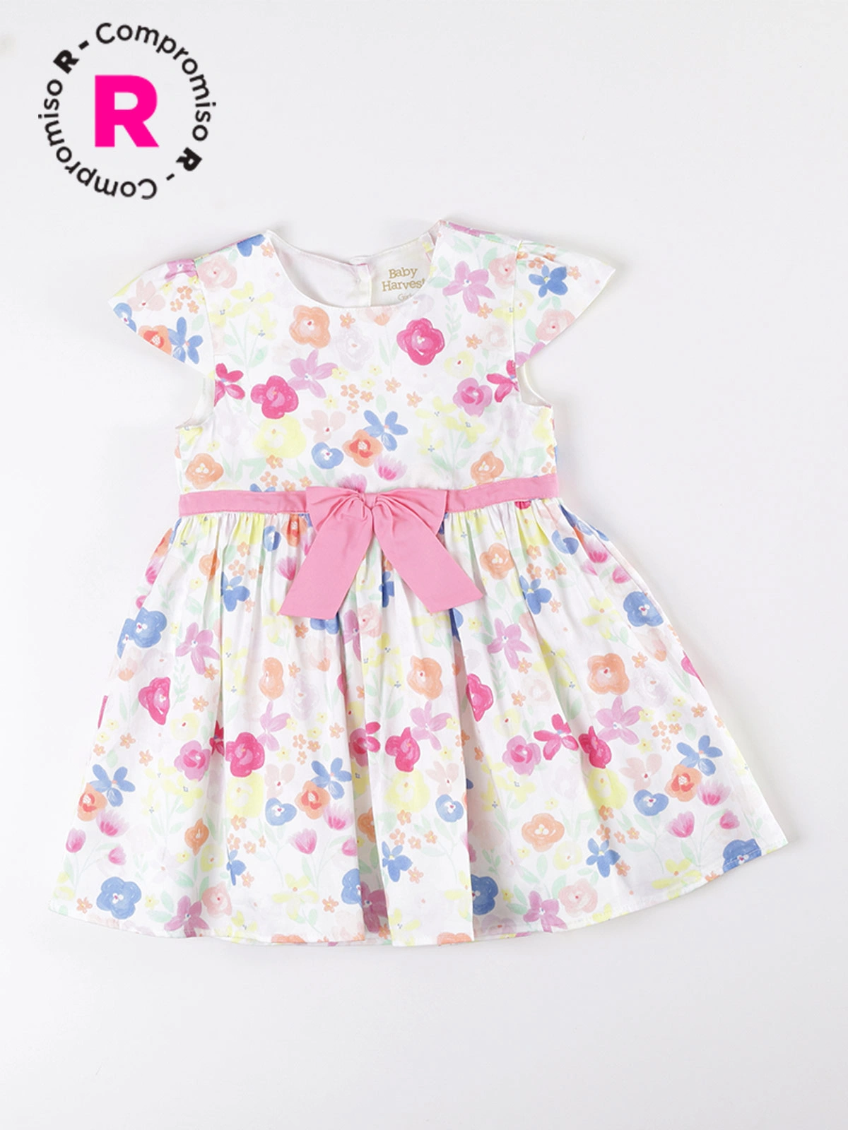 VESTIDO NIÑA BABY HARVEST ESTAMPADO LOCALIZADO - 1