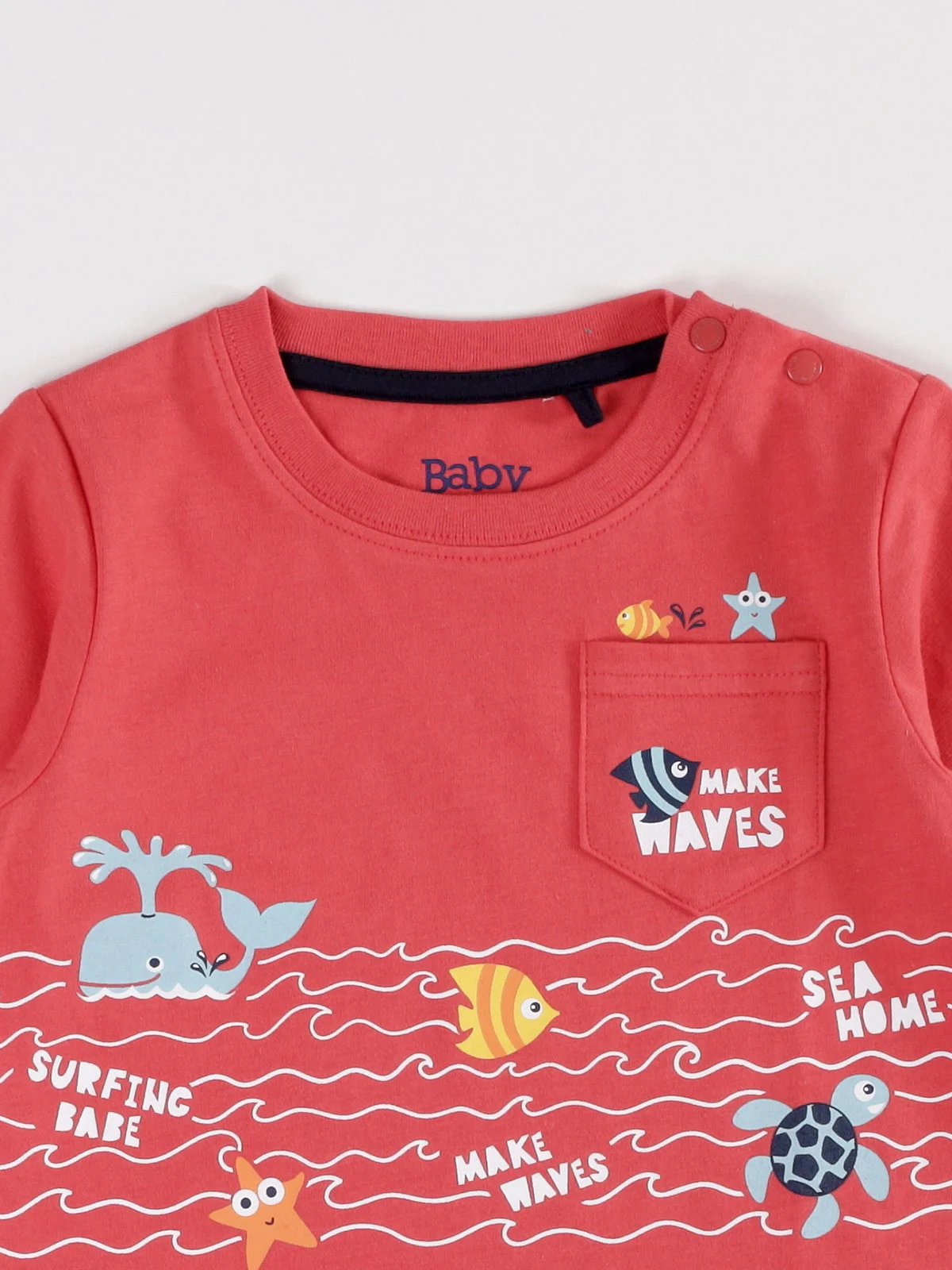 POLERA MANGA CORTA NIÑO BABY HARVEST ESTAMPADA - 3