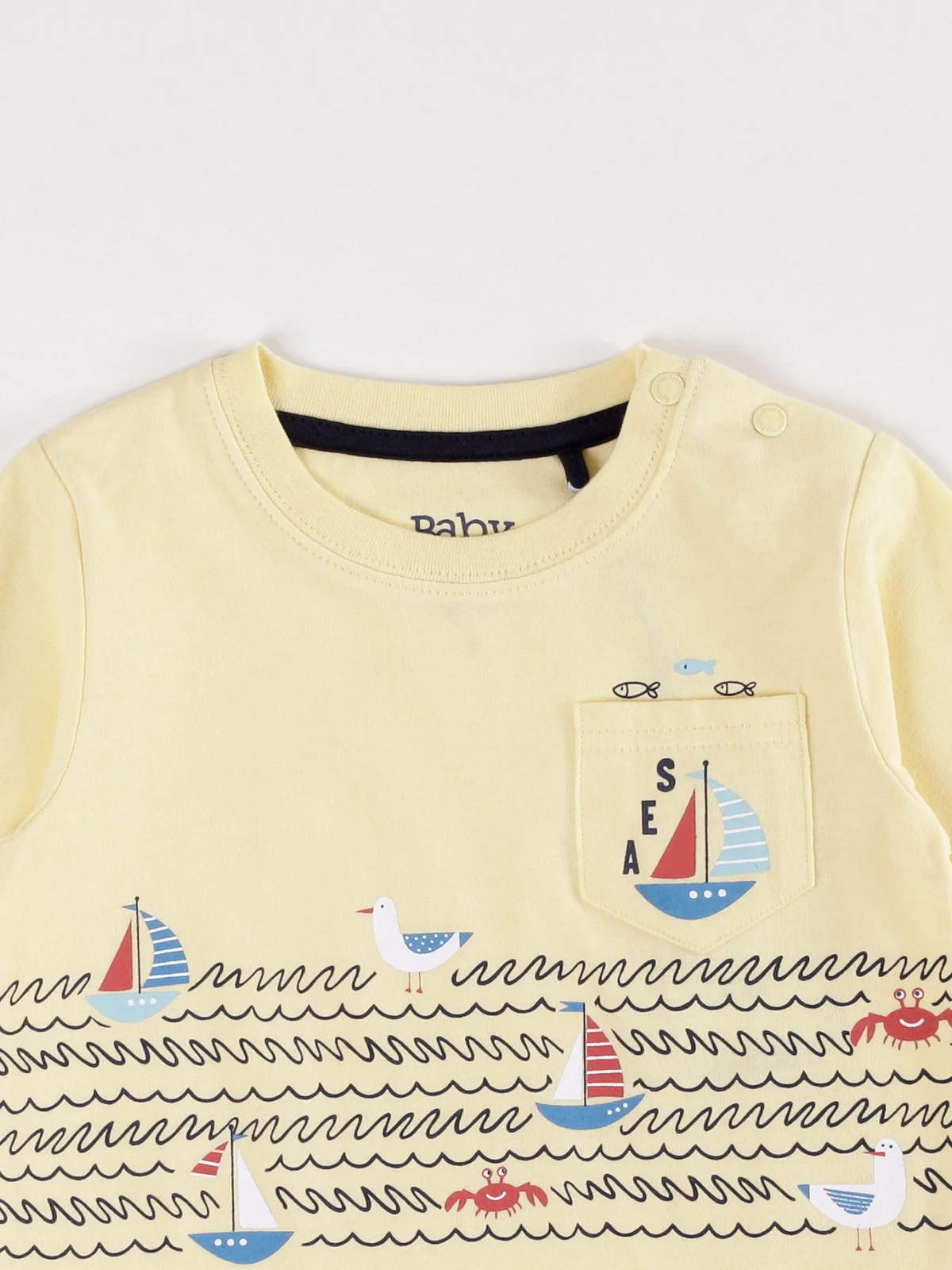 POLERA MANGA CORTA NIÑO BABY HARVEST ESTAMPADA - 3