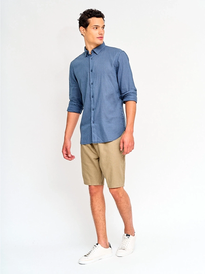 CAMISA HOMBRE MARQUIS ALGODÓN MANGA LARGA - 4