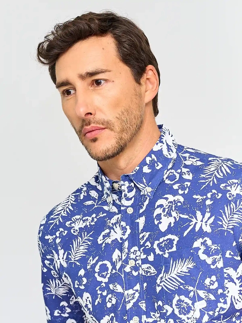 CAMISA HOMBRE KENNETH STEVENS ALGODÓN MANGA CORTA - 3