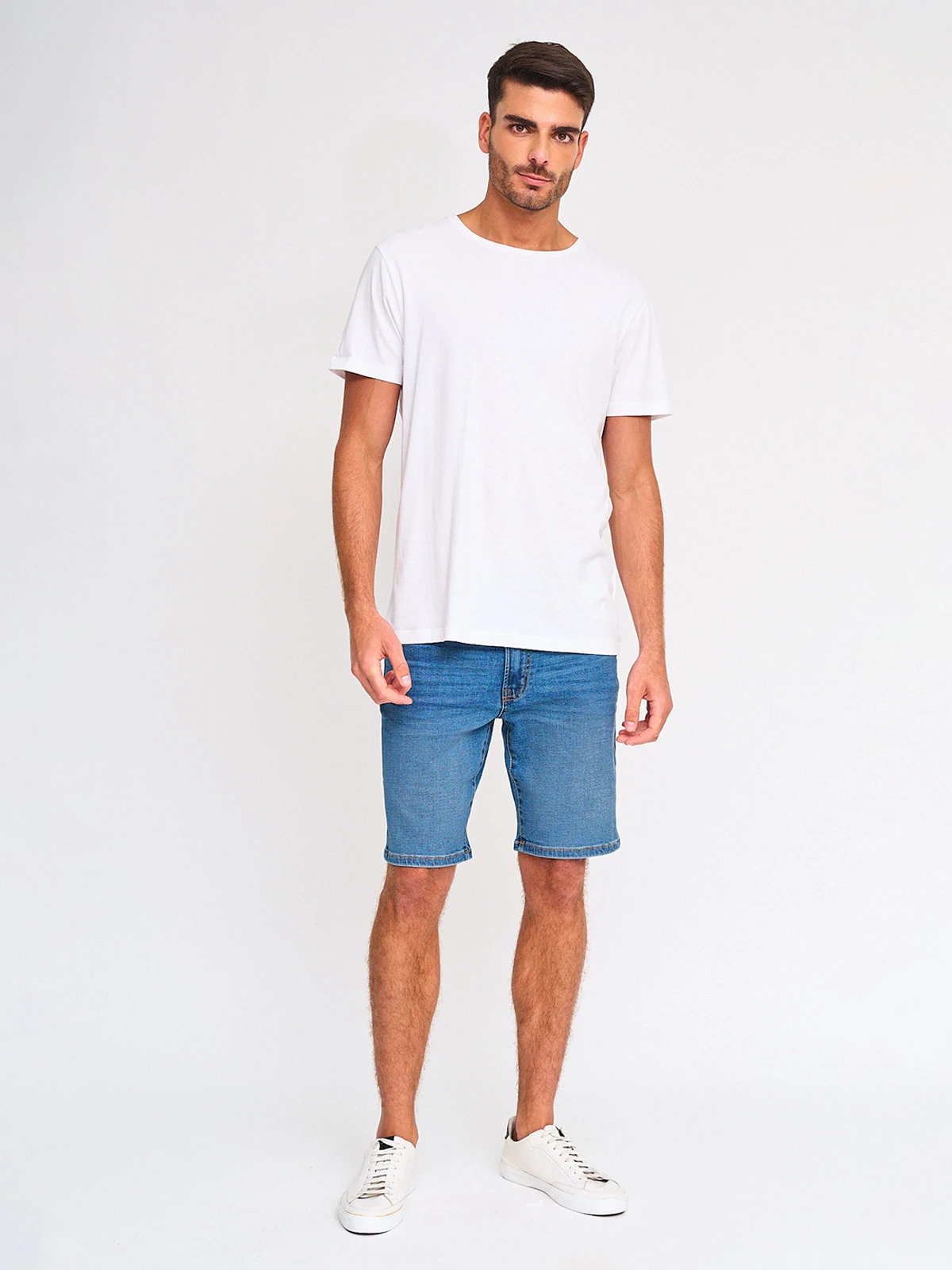 BERMUDA HOMBRE AEROPOSTALE SLIM ALGODÓN DENIM - 3