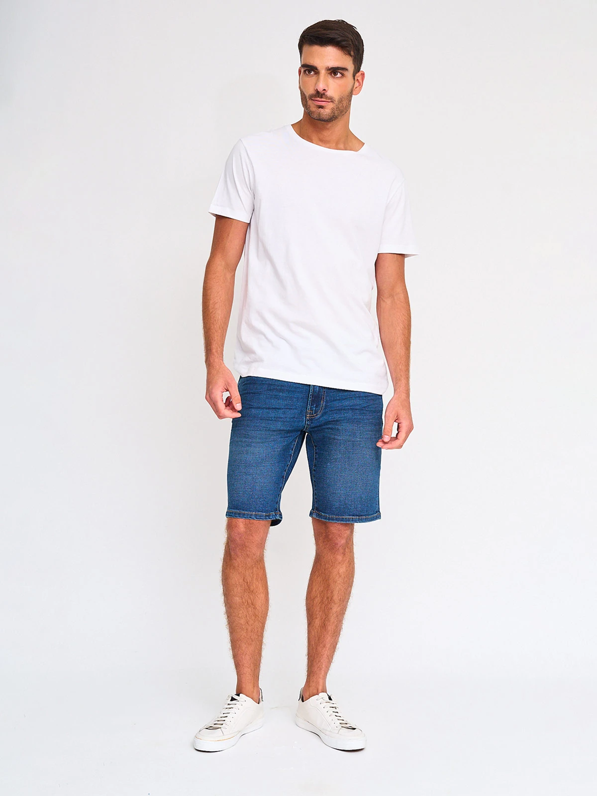 BERMUDA HOMBRE AEROPOSTALE SLIM ALGODÓN DENIM - 4
