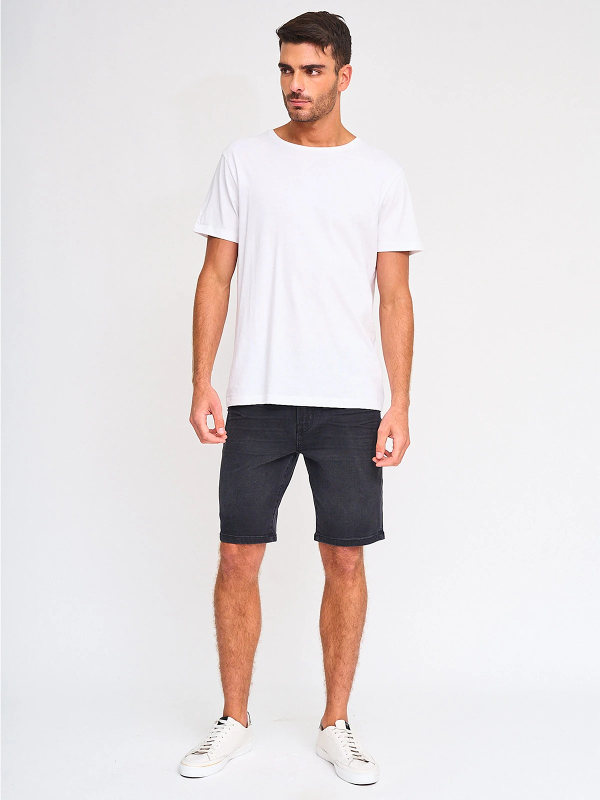 BERMUDA HOMBRE AEROPOSTALE SLIM ALGODÓN DENIM - 4