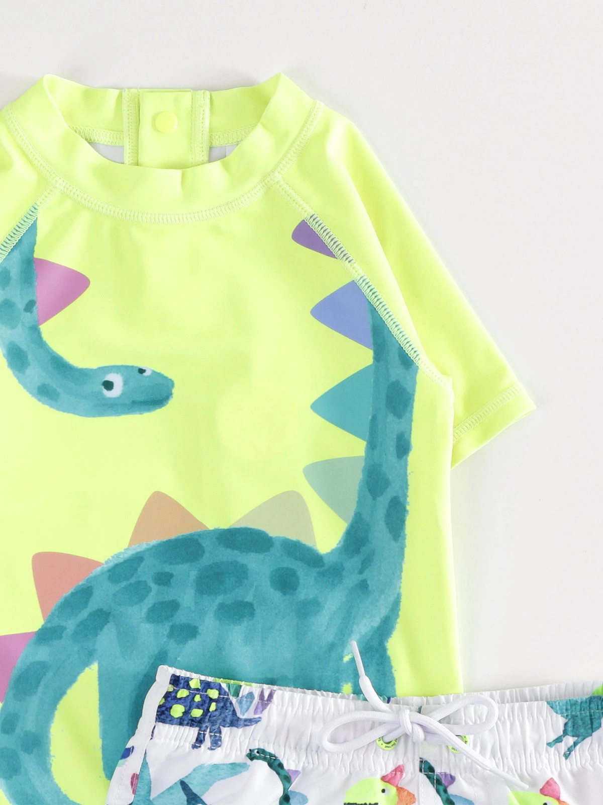 POLERA UV MANGA CORTA Y TRAJE DE BAÑO NIÑO BABY HARVEST - 3