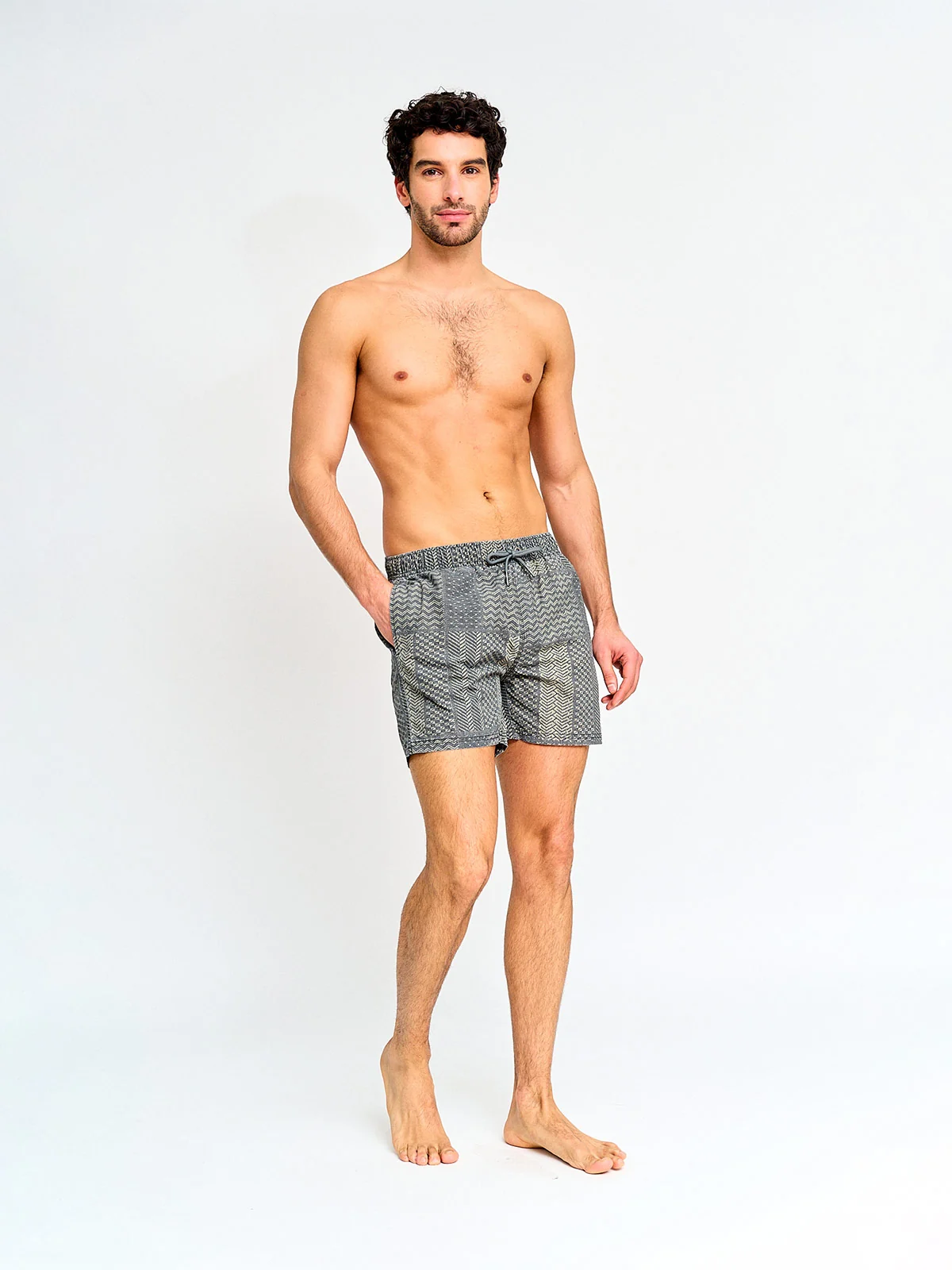 TRAJE DE BAÑO HOMBRE BARBADOS ESTAMPADO - 3
