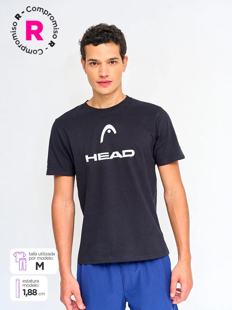 POLERA MANGA CORTA HOMBRE HEAD LOGO - 1