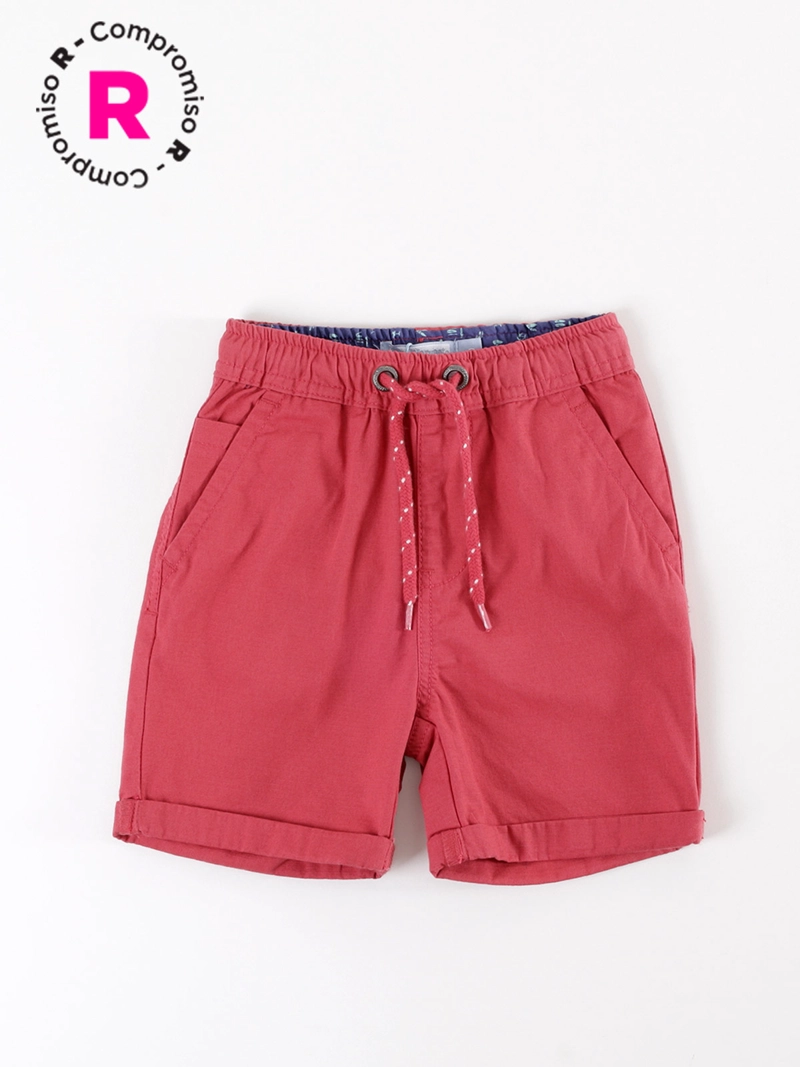 SHORT NIÑO BABY HARVEST ALGODÓN LISO - 1