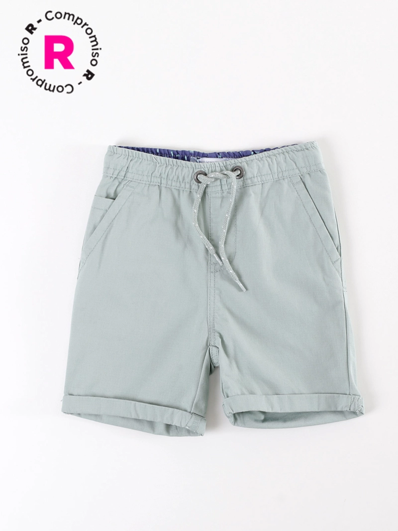 SHORT NIÑO BABY HARVEST ALGODÓN LISO