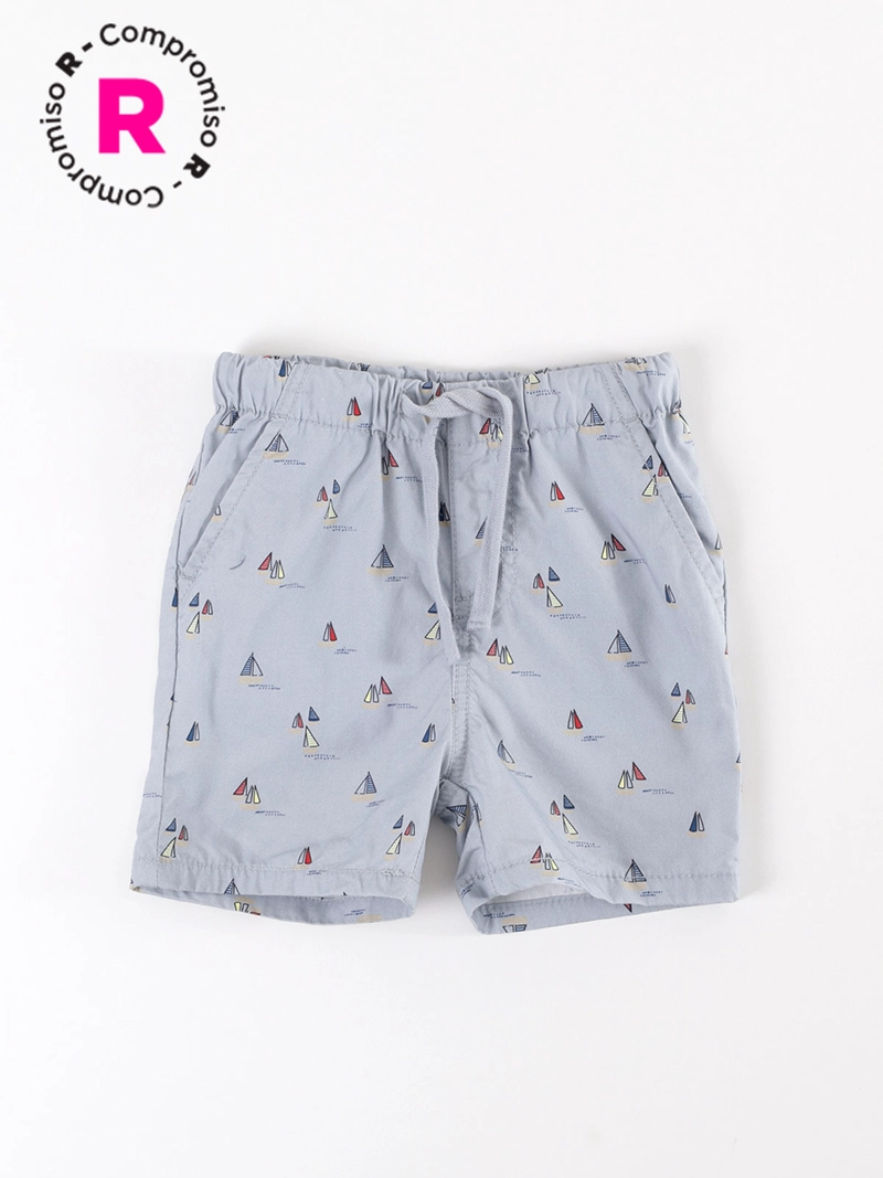 SHORT NIÑO BABY HARVEST ALGODÓN ESTAMPADO - 1