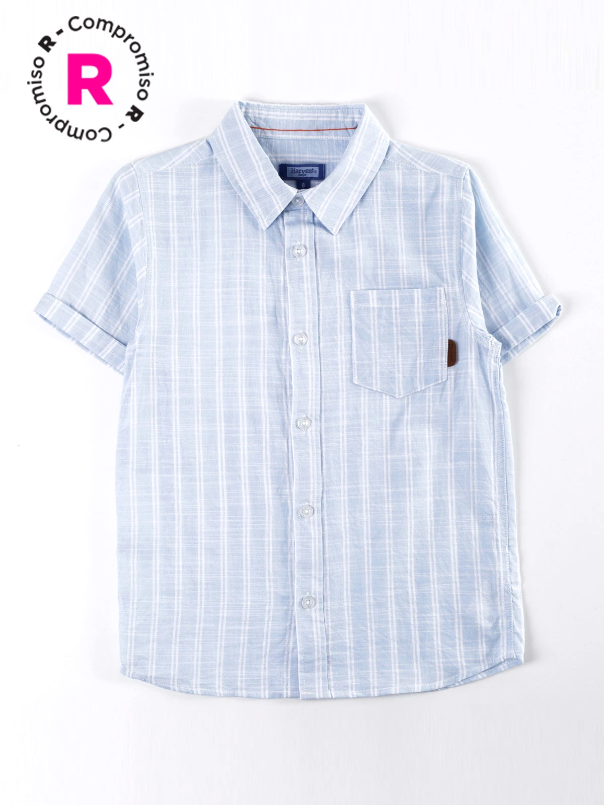 CAMISA MANGA CORTA NIÑO HARVEST LIGHT