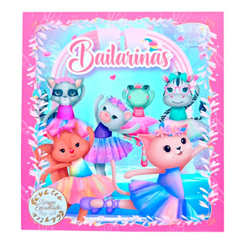 BOSQUE ENCANTADO LIBRO MAQUILLAJE BAILARINA - 1