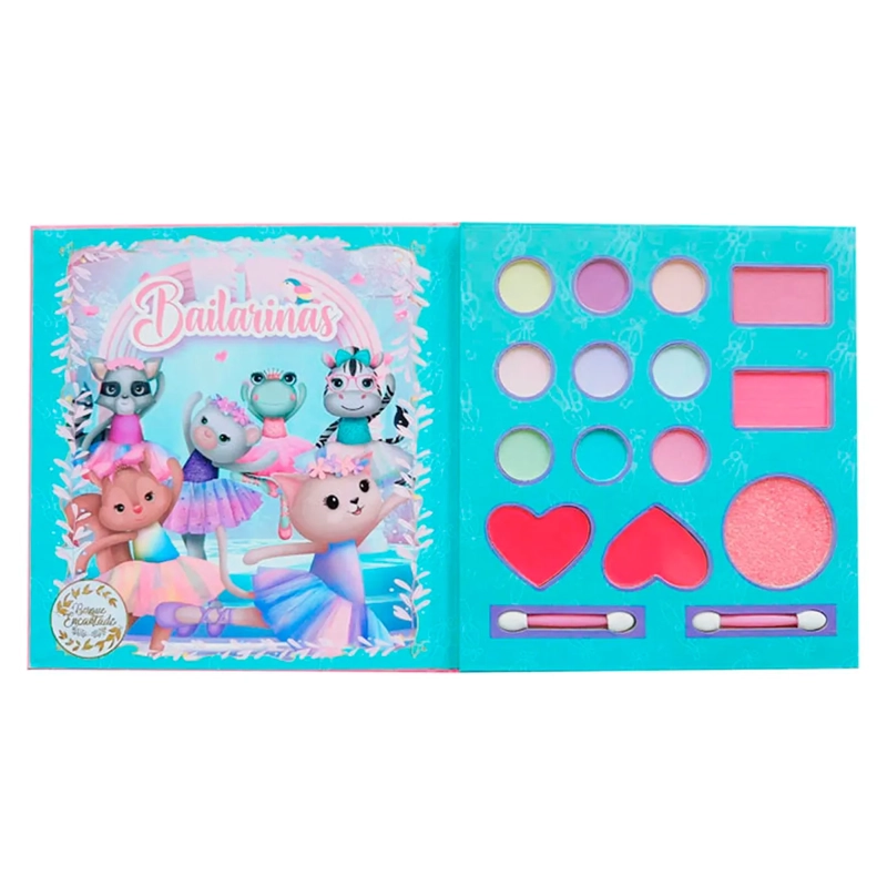 BOSQUE ENCANTADO LIBRO MAQUILLAJE BAILARINA - 2