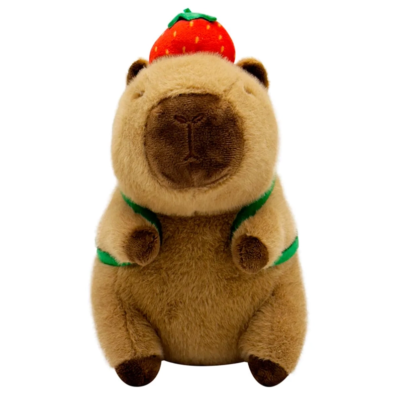 CAPIBARA 15CM FRUTAS W2 FRUTILLA - 1