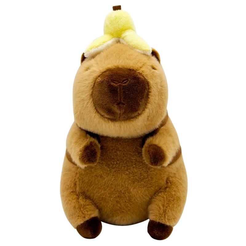 CAPIBARA 15CM FRUTAS W2 PLATANO - 1