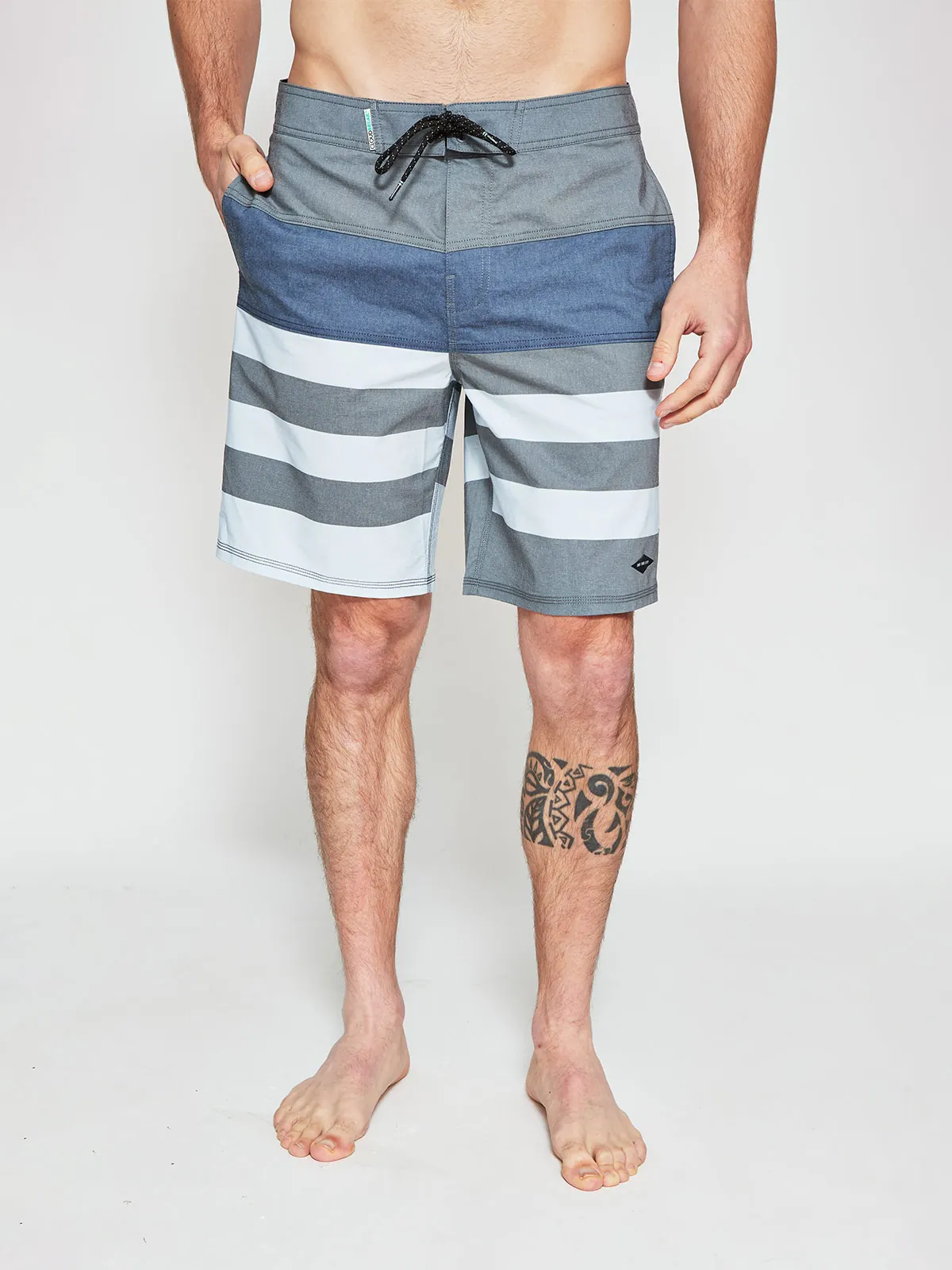 TRAJE DE BAÑO HOMBRE CLOUDBREAK ALGODÓN FRANJAS