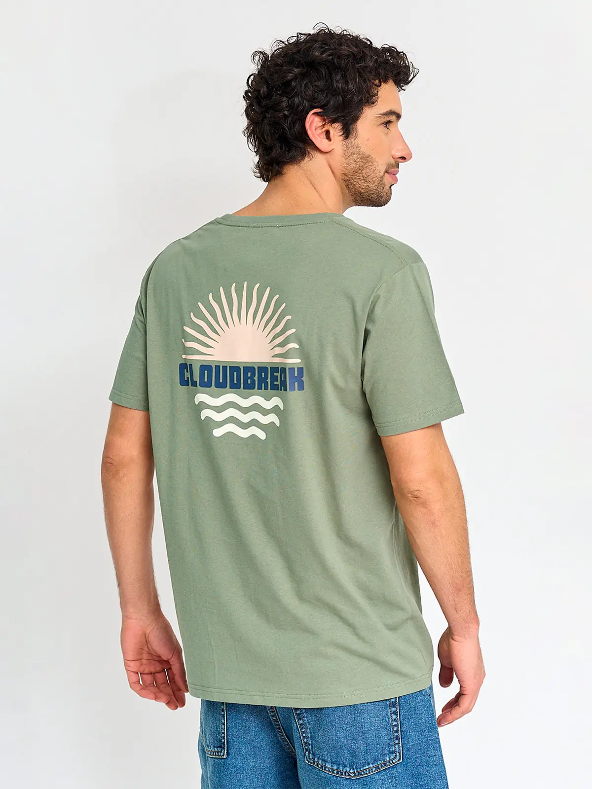 POLERA HOMBRE CLOUDBREAK ALGODÓN MANGA CORTA - 2