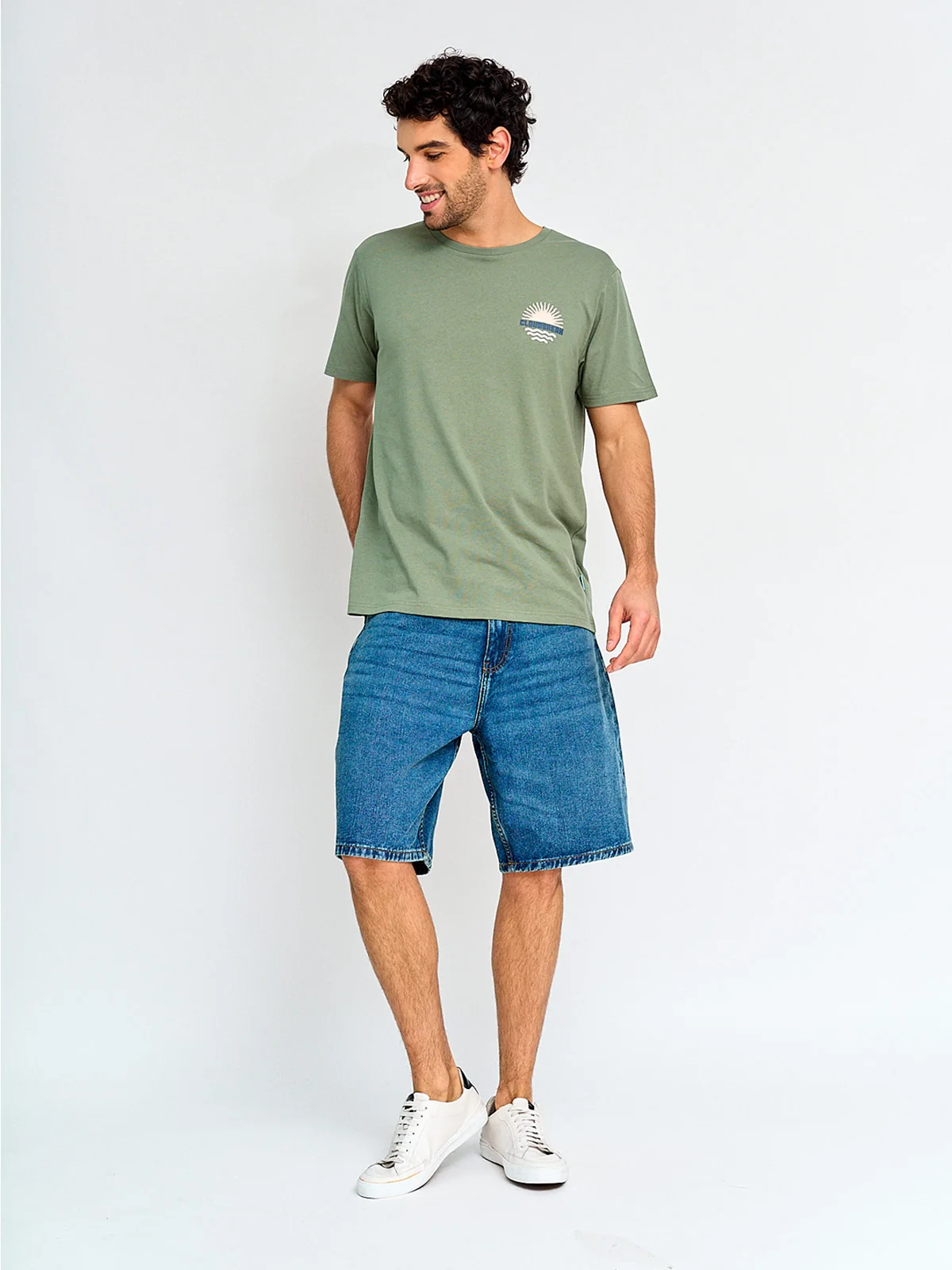 POLERA HOMBRE CLOUDBREAK ALGODÓN MANGA CORTA - 4