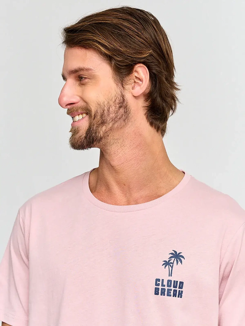 POLERA HOMBRE CLOUDBREAK ALGODÓN MANGA CORTA PRINT - 3