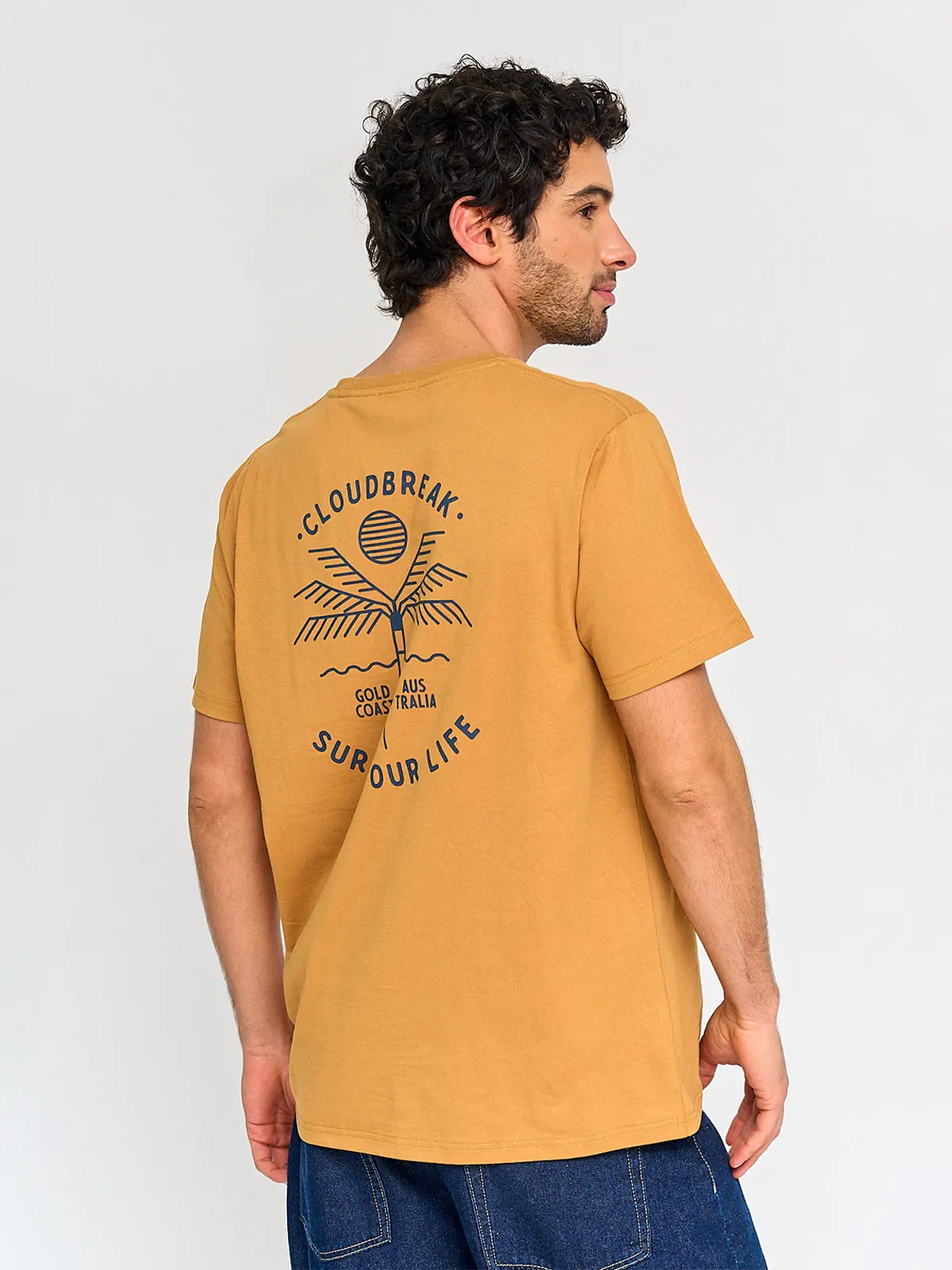 POLERA HOMBRE CLOUDBREAK ALGODÓN MANGA CORTA - 2