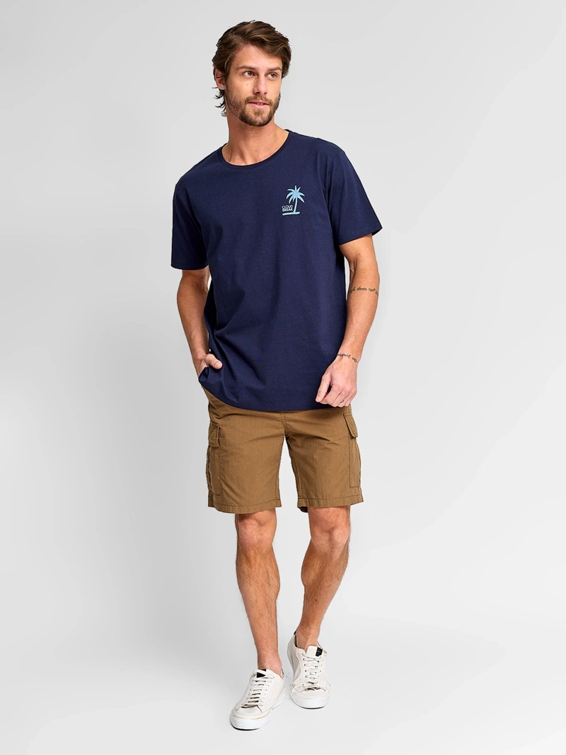 POLERA HOMBRE CLOUDBREAK ALGODÓN MANGA CORTA PRINT - 4