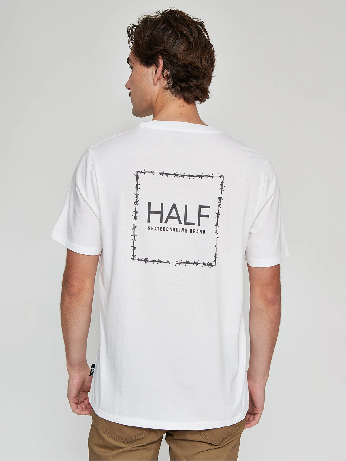 POLERA HOMBRE HALF ALGODÓN MANGA CORTA - 2