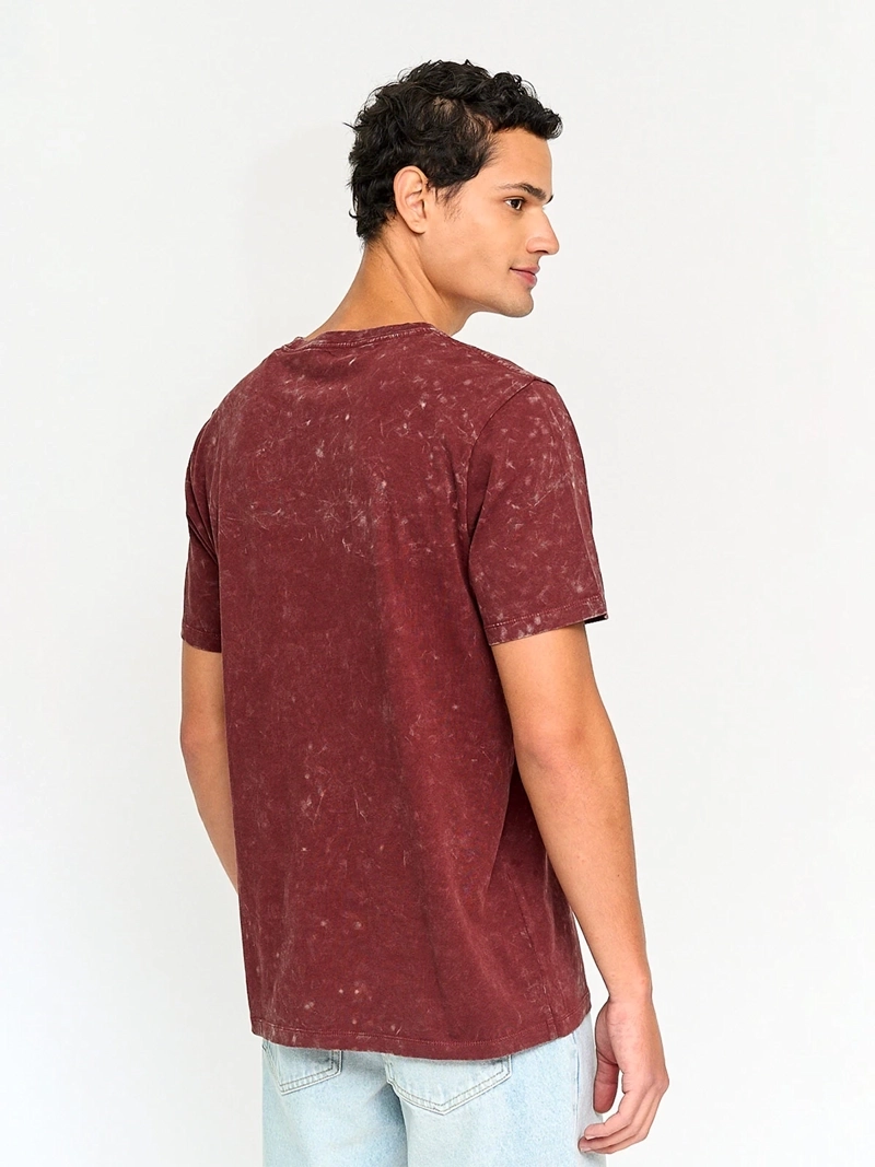 POLERA HOMBRE HALF ALGODÓN MANGA CORTA - 2