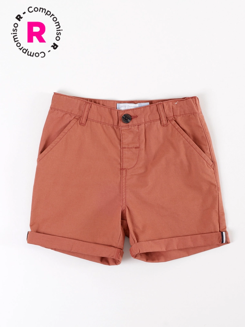 SHORT NIÑO BABY HARVEST ALGODÓN GABARDINA - 1
