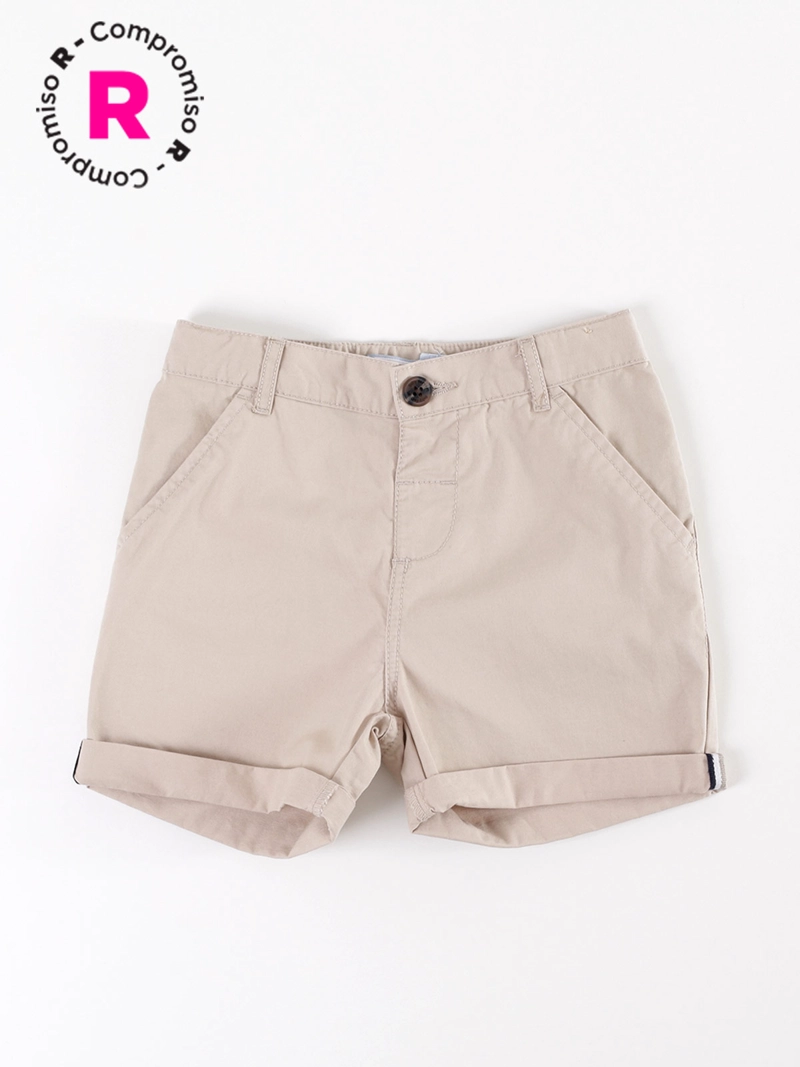 SHORT NIÑO BABY HARVEST ALGODÓN GABARDINA - 1