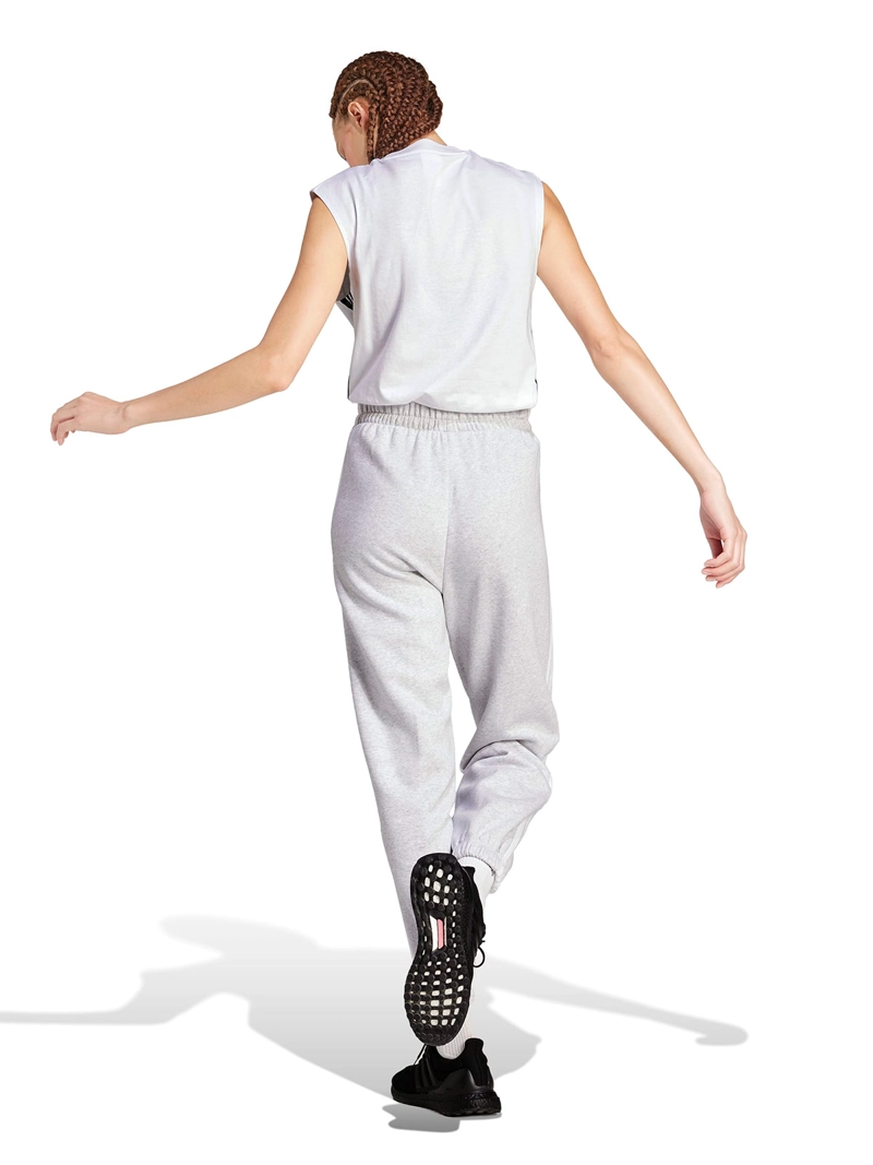 PANTALÓN DE BUZO MUJER ADIDAS ALGODÓN ESSENTIALS 3 TIRAS HOLGADO - 2