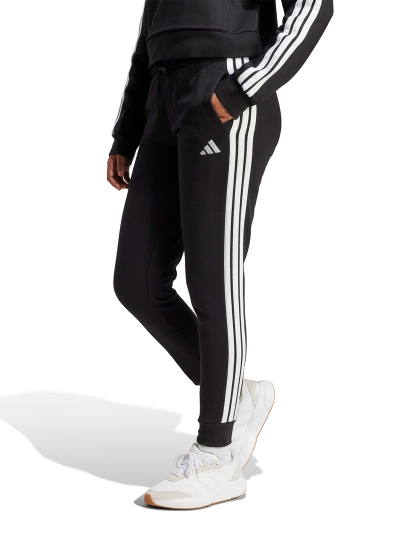 PANTALÓN DE BUZO MUJER ADIDAS ENTALLADO 3 BANDAS - 1