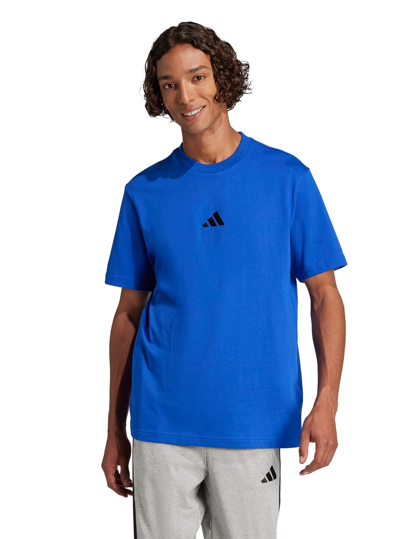 POLERA MANGA CORTA HOMBRE ADIDAS PUNTO SIMPLE ESSENTIALS - 1