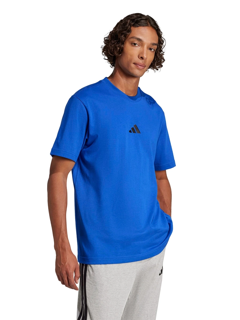 POLERA MANGA CORTA HOMBRE ADIDAS PUNTO SIMPLE ESSENTIALS - 3
