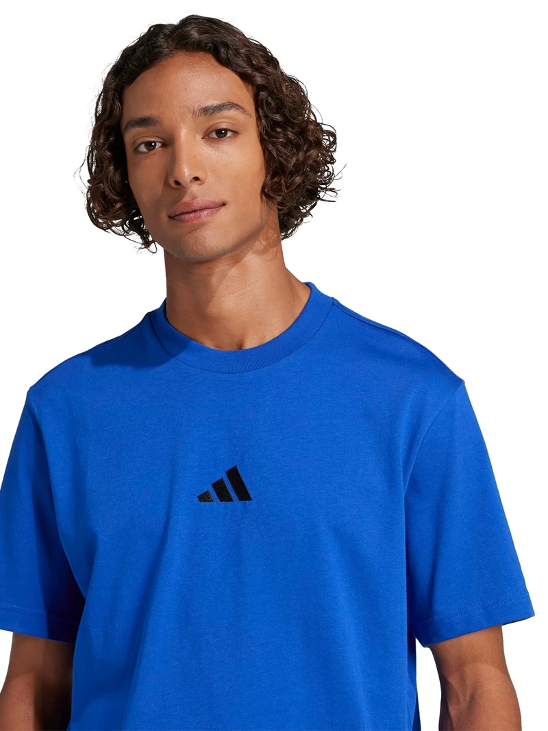 POLERA MANGA CORTA HOMBRE ADIDAS PUNTO SIMPLE ESSENTIALS - 4
