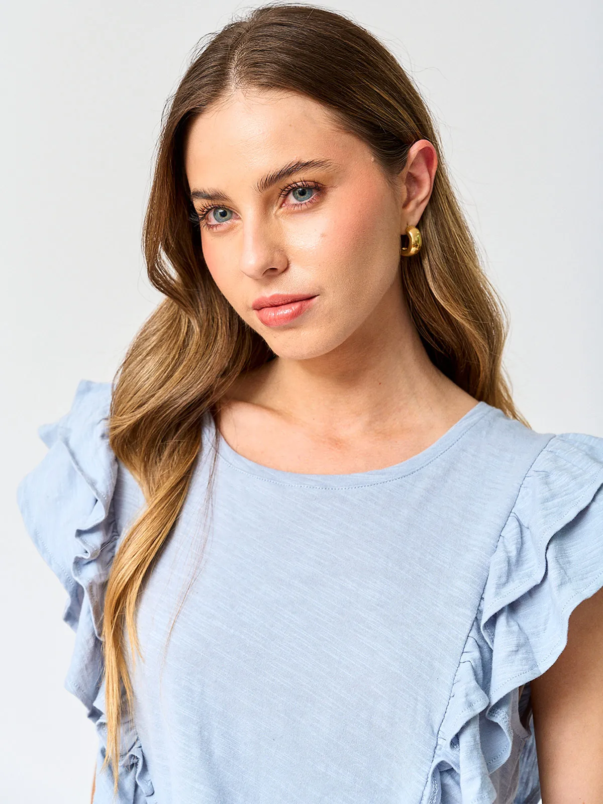 POLERA MUJER PEPE JEANS ALGODÓN VUELOS - 3
