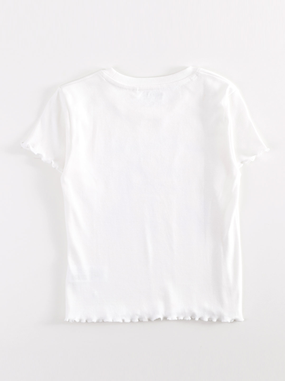 POLERA MANGA CORTA INDEX RIB ESTAMPADA - 2
