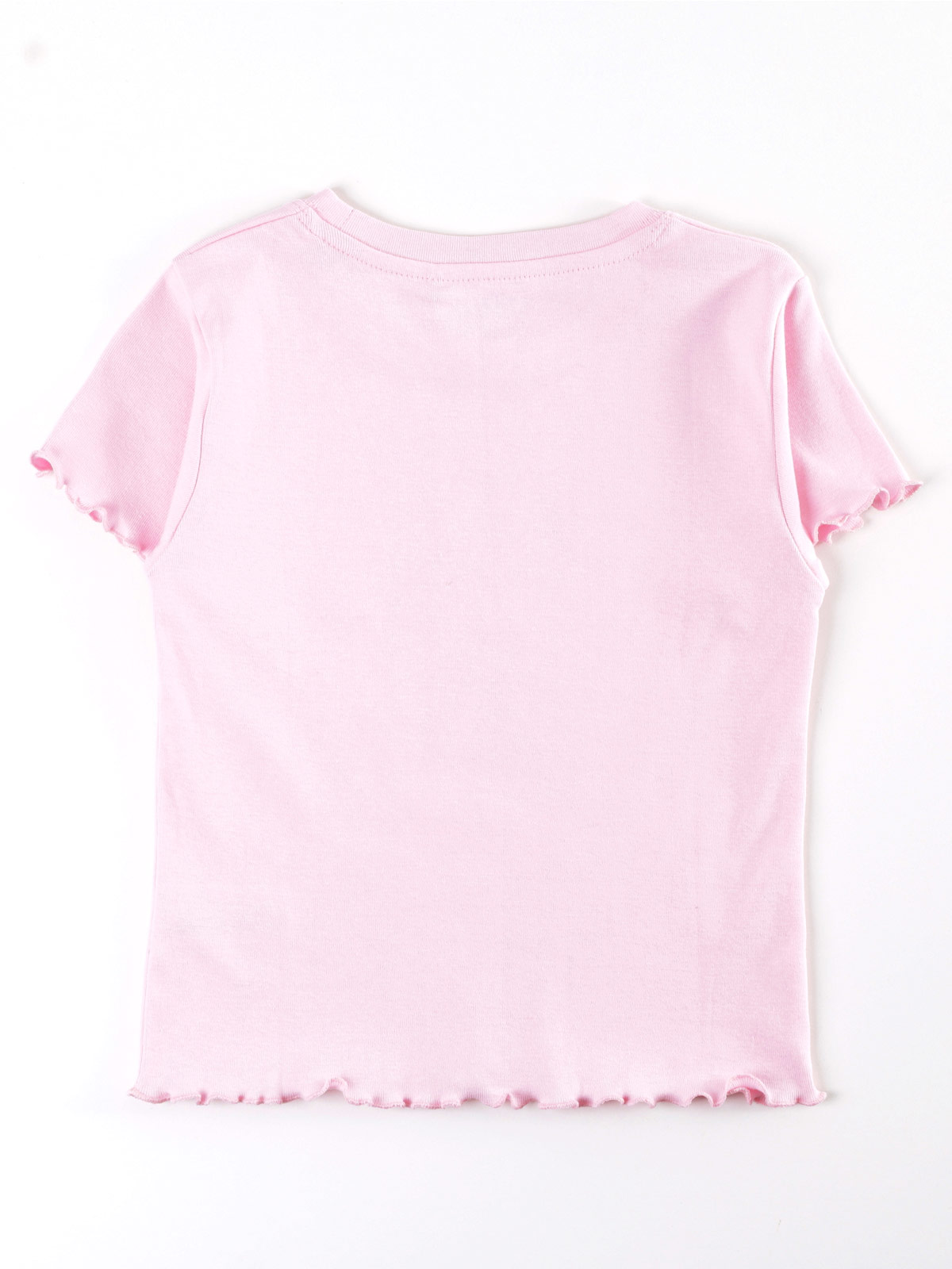 POLERA MANGA CORTA INDEX RIB ESTAMPADA - 2