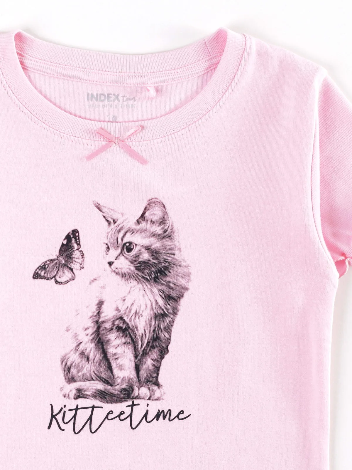 POLERA MANGA CORTA INDEX RIB ESTAMPADA - 3