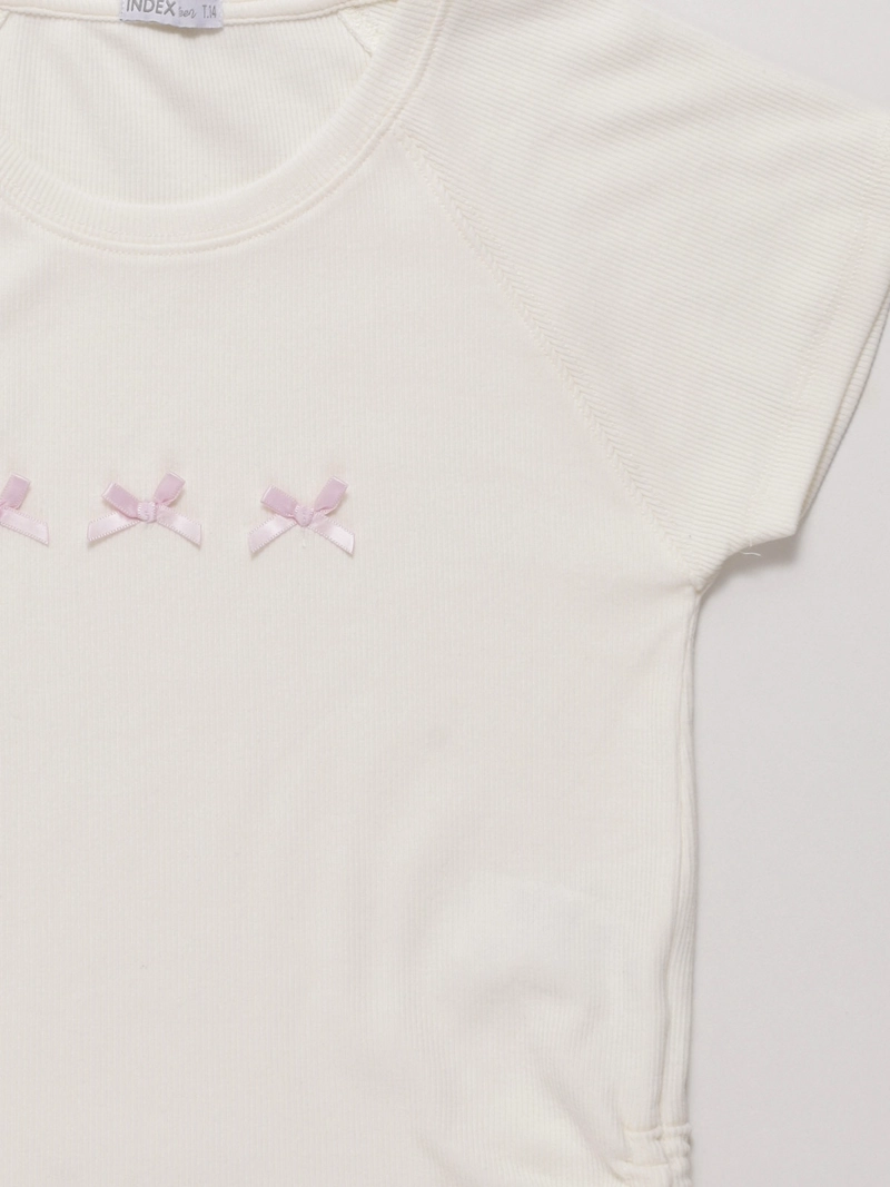 POLERA MANGA CORTA NIÑA M6T LAZO - 3