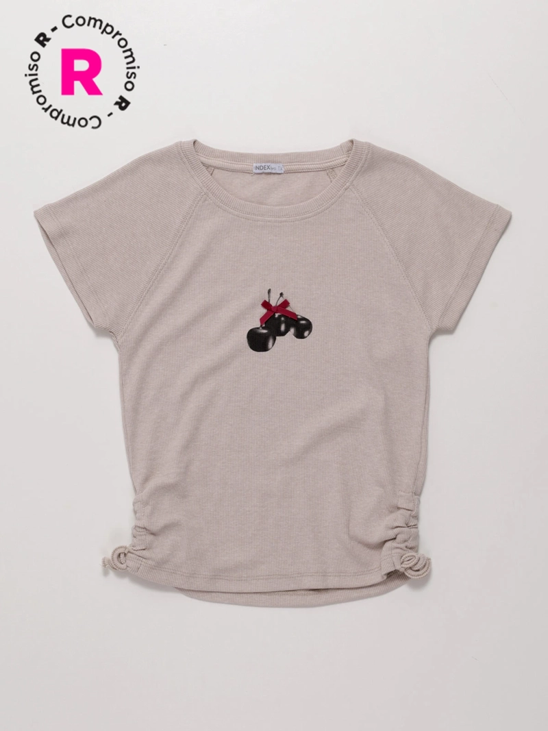 INDEX TEEN POLERA MANGA CORTA NIÑA M6T LAZO